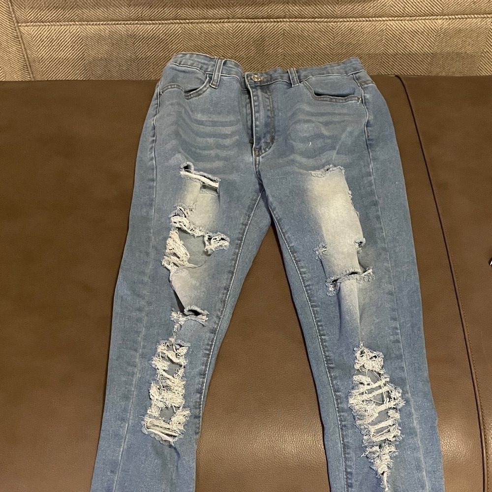 SHEIN Classic Blue Denim